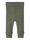 NAME IT NBMWANG Wool NE.LONGJOHN SOLI Noos XXIII Bodys para bebé niño, Beetle,...