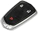 Dorman 92052 Keyless Entry Transmitter Cover Compatible with Select Cadillac Models, Black