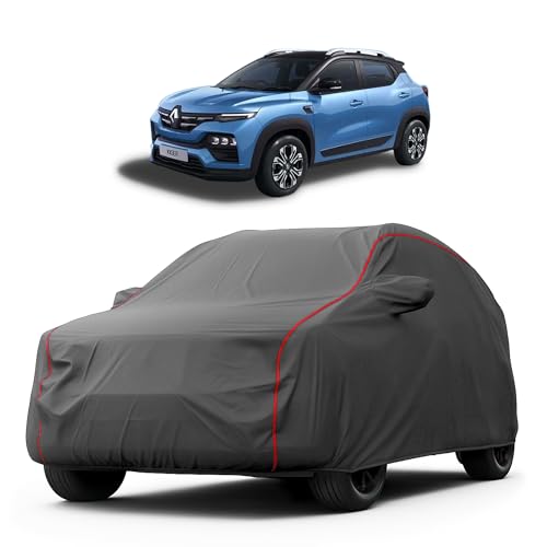 Image of Heavy-Duty Car Cover for Compatible with Renault Kiger (2021 to 2025 All Models) Deluxe Car Protection Cover - Waterproof & UV-Resistant All-Season Exterior Protection