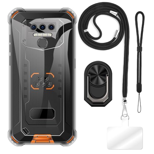 ESACMOT [4 in 1] �P�[�X iHunt Titan P8000 Pro 2021 �Ƃ̌݊�������A�X�g���b�v�A���X�g�o���h�A�����O�t���A�ϏՌ��ی�J�o�[���s�p�Z�b�g (�u���b�N�Z�b�g)