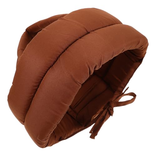 iplusmile Casco Protector Anticaídas para Personas Mayores Ajustable Gorro de Seguridad de Algodón y Esponja Transpirable con Forro Polar Protección Ligera para Cabeza Actividades