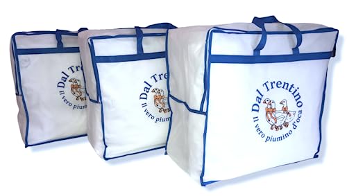 Piumino Invernale del Trentino Interno Piuma d'Oca Naturale DAUNEX (Matrimoniale 250x200)