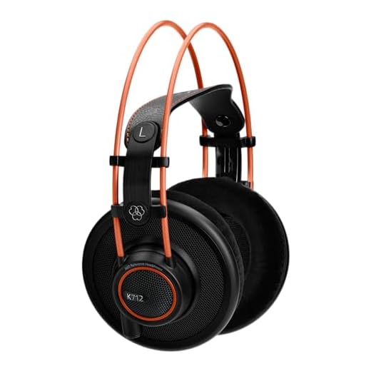 AKG Pro Audio K712 PRO Over-Ear Open Reference Studio Headphones