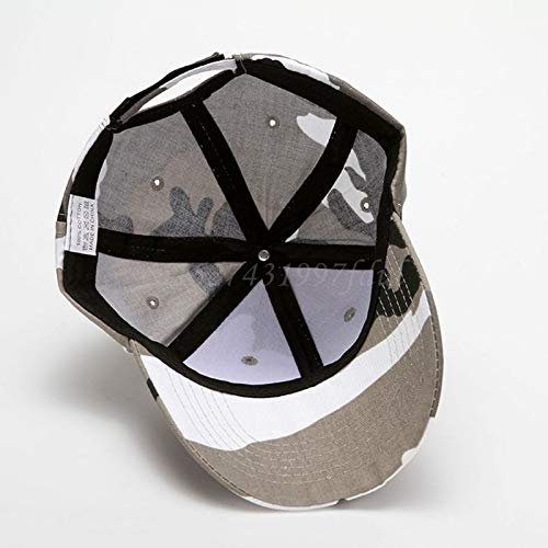 Chapeau de Soleil Casquette De Baseball À Randonnée en Plein Air Unisexe Camouflage Chapeau À Écran Solaire Respirant Respirant