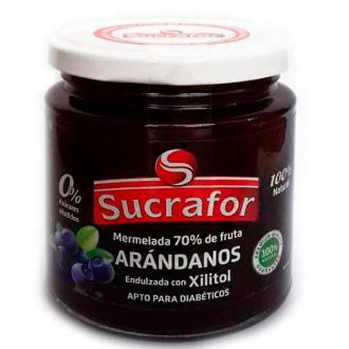 MERMELADA SUCRAFOR ARANDANO 260 GR
