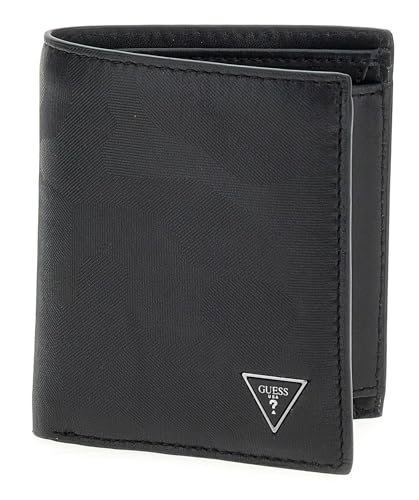 Portefeuille GUESS Mito Billfold petit format noir idée cadeau homme parfait