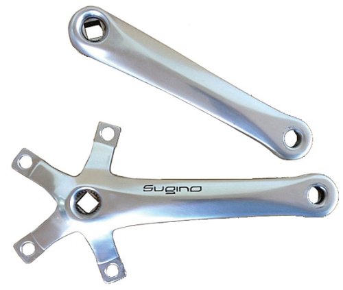 Sugino XD2 Double Crank Arms, JIS 110 175 Silver