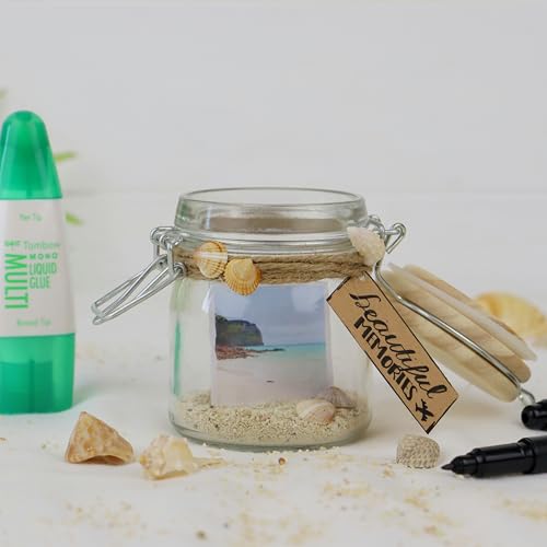 Tombow PT-MTC-10P Flüssigkleber Multi Talent mit zwei Spitzen, 10er-Pack