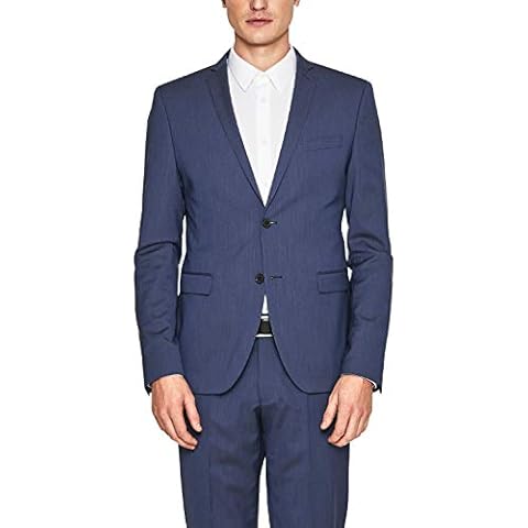 s.Oliver BLACK LABEL Men's 02899544423 Suit Jacket, Blue Dots, 44R Cover