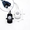 DC 5V-24V 5A PIR Motion Sensor, LED Light Induction Switch, Light with Special Motion Sensor (White)