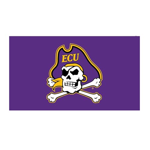 Team Sports America NCAA East Carolina University Sports Doormat | Indoor Outdoor Entrance | 28 x 16 Inches | Non-Slip Front Door Mats | Official Licensed | Sports Fans Entryway Welcome Rug