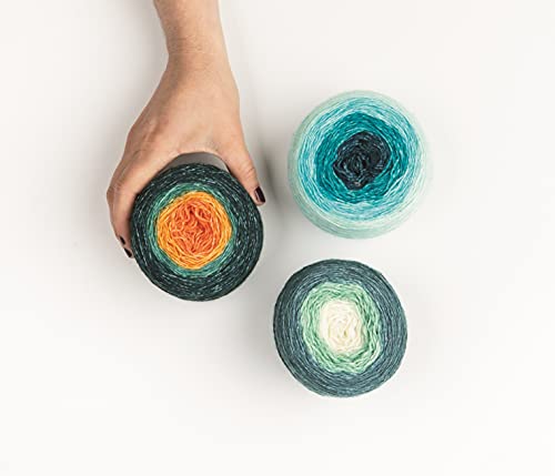 Knit Picks Stroll Gradient Superwash Merino Wool Fingering Weight Yarn - 100 Gram Cake (Merit Badge) #TOP3