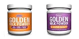 Turmaquik Golden Milk Powder + Super Sleep Moon Milk (180 Servings) Bundle - Organic Turmeric Mixes