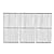 Votenli S6175C (3-Pack) 19 1/6" Stainless Steel Cooking Grid Grates Replacement for Brinkmann 810-1750-S, 810-1751-S, 810-3551-0