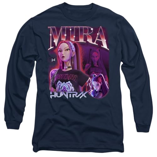 K-Pop Demon Hunters T-Shirt Long Sleeve Huntrix Huntr/X Mira