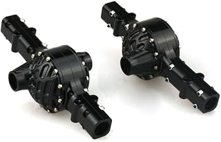 LESU Rear Axle Shell CNC Metal DIY for Tamiyaya Model 1/14 RC Car Tractor Truck Rear Axle Hosuing Rear Through Axle Housing