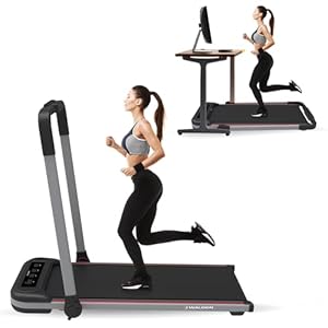 Walden Elektrische loopband voor thuis, kantoor, joggen, hardlopen, ultraplat, smal, fitness, workout, afstandsbediening, F2800