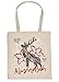 Produktbild Baumwolltasche: Hirsch - Almrausch