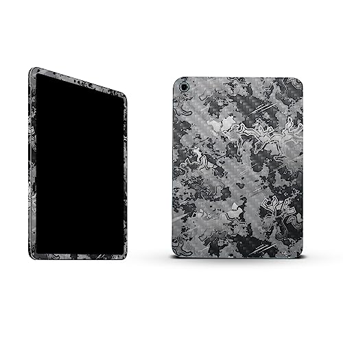 Image of MightySkins Carbon Fiber Skin Compatible with Apple iPad 10.9 inch 10th Gen (2022) Full Wrap Kit - Viper Urban | Protective, Durable Textured Carbon Fiber Finish | Easy to Apply | Made in The USA