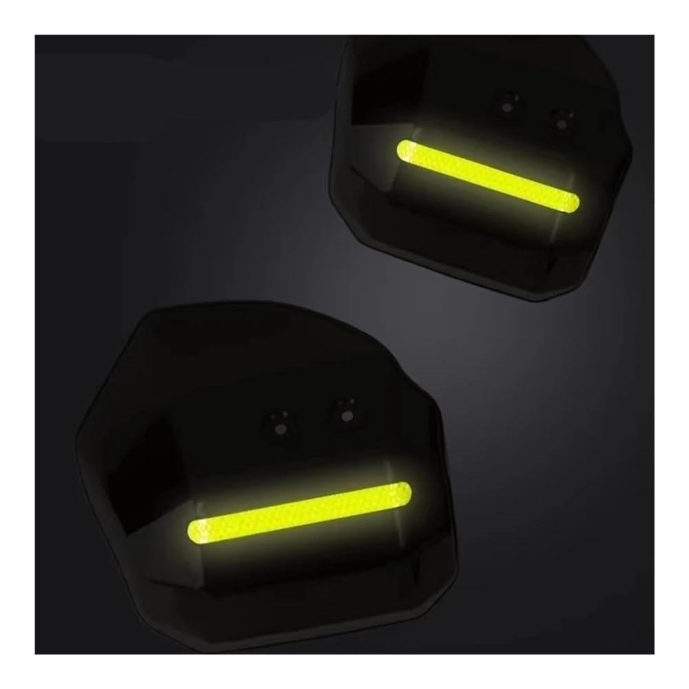 Protector Mano fácil Instalar y desmonta Motocicleta Scooter con Tira Reflectante Nocturna protección contra el Viento, la Lluvia Sol