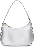 Vista 30 de Bolsos de hombro para mujeres, lindo bolso tote tipo hobo con cierre de cremallera y mini cartera de mano