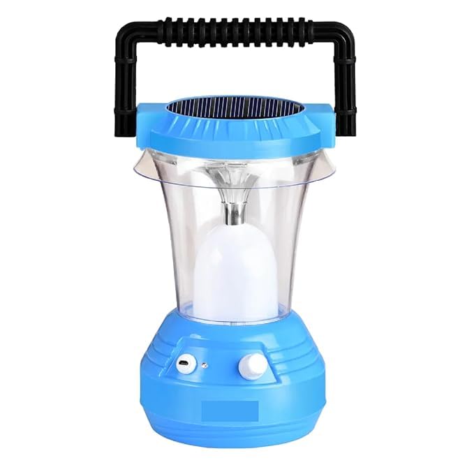 ROPIOR Solar Laltern Outdoor Emergency LED Lantern Light | 360 Degree Light and Dimmability Brightness