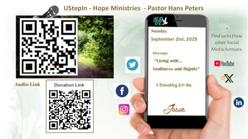 Living with… Godliness and Dignity - 1 Timothy 2:1- 9a
