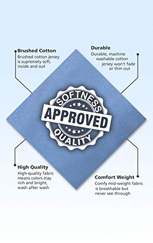 Pajamagram Bathrobes For Women - Womens Cotton Robe, Heather Blue, Md #TOP6