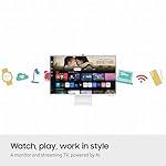 SAMSUNG 32-Inch M8 (M80D) Series 4K UHD Smart Monitor with Streaming TV, Speakers, HDR10+, AI Upscaling, USB-C, Ergonomic Stand, SlimFit Camera, Gaming Hub, LS32DM801UNXZA, 2024 - Image 5