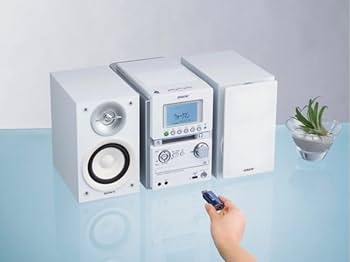 SONY ミニコンポ CMT-M35WM　オールインワンコンポ　ホワイト Amazon.co.jp: SONY MD搭載オールインワンコンポ CMT-M35WM S