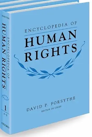 Encyclopedia Human Rights David Forsythe