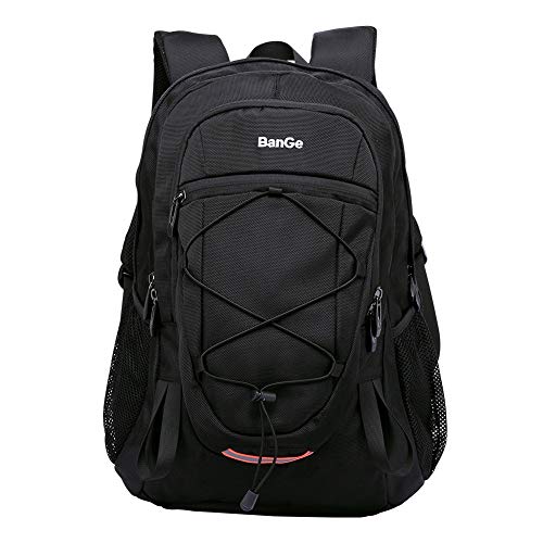 Mochilas Hombre Grandes 40L Mochilas Deportes Viaje Trekking Daypack Mujer Impermeable Subir Bolsas de Vuelta Camp Caminata Portátil Bolsa, Negro