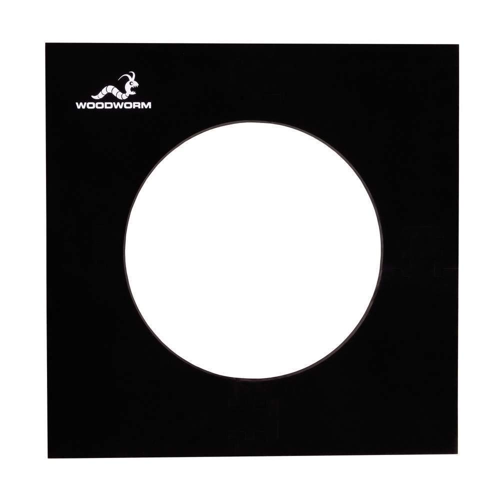 Woodworm Dartboard Surround - Extended Length Darts Proection 1.15m High (Standard Length - Fits 18" Boards)