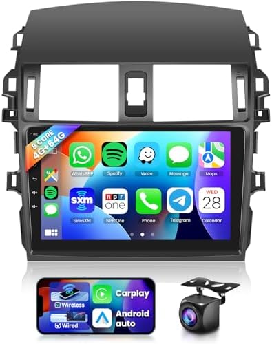 2+64G Android 13 Autoradio Pour Buick Regal-Opel Insignia 2008-2013 Avec CarPlay Android Auto
