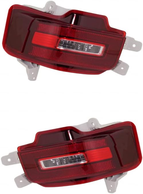 KarParts360 For Hyundai Palisade 2020 2021 Backup Tail Lights Assembly Driver and Passenger Side | Pair | CAPA | Replacement For HY2892100, HY2893100 | 92405S8000, 191275796313, 92406S8000