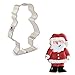 Ann Clark Cookie Cutters Cute Santa by Flour Box Bakery Cookie Cutter, 4.5"