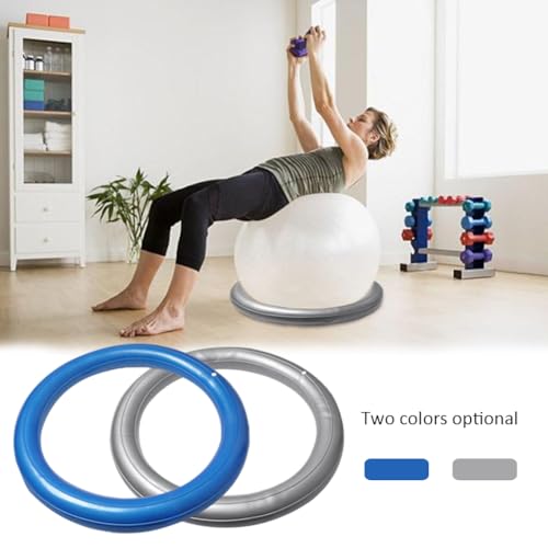 Silla de pelota de gimnasia con base de estabilidad reutilizable 2