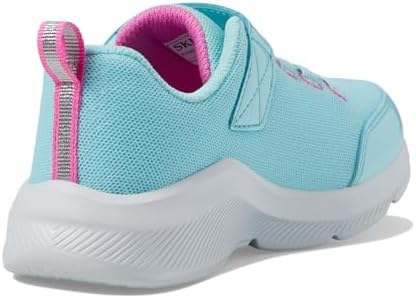 Skechers Kids Girls Sole Swifters Sneaker, Aqua/Pink, 3.5 Big Kid | Image 4
