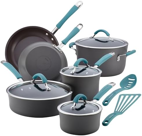 Rachael Ray Cucina Hard Anodized Nonstick Cookware Pots and Pans ...
