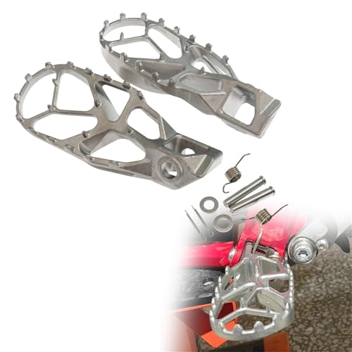 Repose-Pieds Moto Husqvarna FC FX Anti-Boue sans Glisser