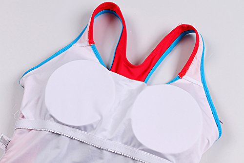 MISSMAO Fantastico Costume Intero con Gambe Tipo