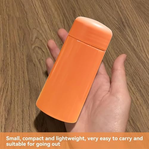 Adorable Mini Water Bottle, 150ml Insulated Coffee Flask - Compact Stainless Steel Travel Mug (Red) - Image 4