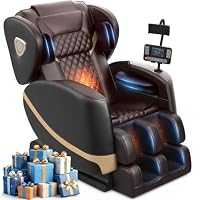 FURNIMAT Massage Chair Full Body Zero Gravity Recliner, 5 Auto Programmes