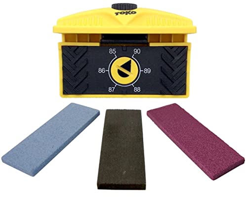 MARC Kantenschärfer Set mit Toko Edge Tuner inkl. Feile und Alu Oxyd Steine
