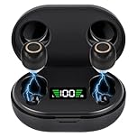 Aolso Amplificateur De Son Rechargeable, 1 Paire style conduit auditif Amplificateur de son personnel intelligent, Avec Portable Boîtier De Chargement(noire)