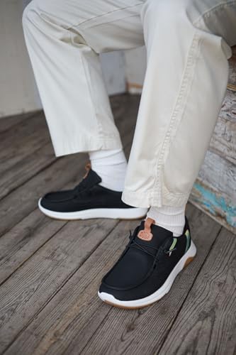 HEYDUDE Wally Drift Classic - Black/White - image 4