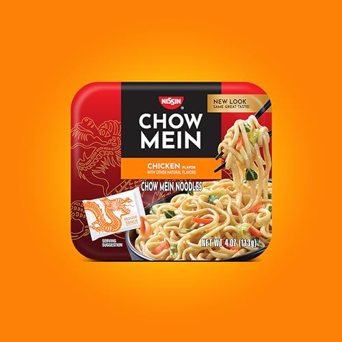 Nissin Chow Mein Noodles, Teriyaki Chicken, 4 Ounce (Pack of 8) - Thumbnail 7