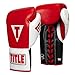 Title Classic Pro Fight Gloves: Boxing Gloves, Kickboxing Gloves, Punching Gloves, Boxing Gloves Men, Boxing Gloves Women, Fight Gloves, Boxing Equipment (Red/White/Black, 10 oz XL)