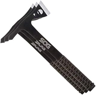 SOG Throwing Hawks- 3 Pack One Piece Steel Throwing Knives with Nylon Sheath Carrying Case, 1.75 Inch Blade Field Tool with Paracord Wrapped Handles (TH1001-CP)