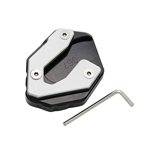 Sangmei Placa de apoio para apoio de pé Acessórios para motocicleta Extensão ampliador de suporte la